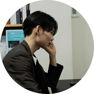 パソコン業務をしている若手社員の写真